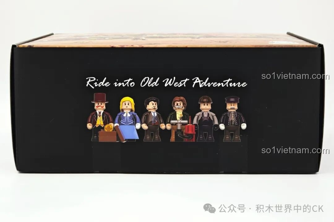 Dàn nhân vật minifigures đầy cá tính của bộ Funwhole F9036.