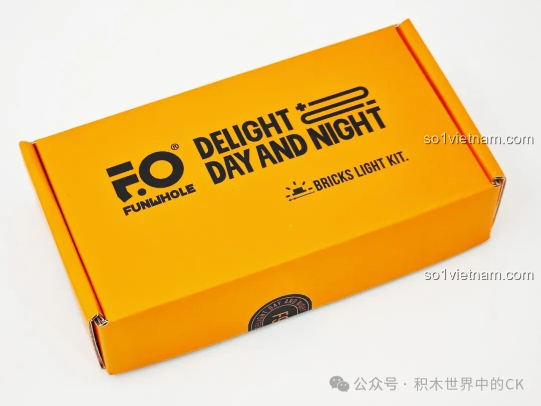 Các túi mảnh ghép được phân loại rõ ràng trong bộ Funwhole F9036.