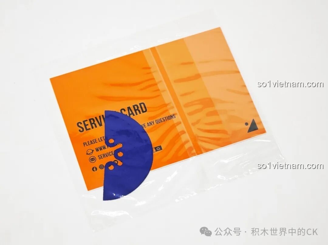 Các túi mảnh ghép được phân loại rõ ràng trong bộ Funwhole F9036.