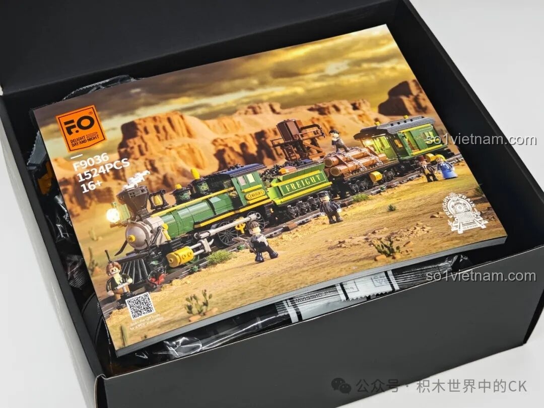 Mở hộp Funwhole F9036, hé lộ sự phong phú bên trong.