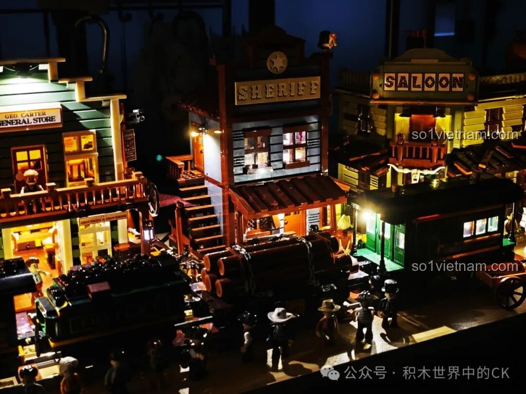 Mô hình trạm cấp nước của bộ Funwhole F9036.