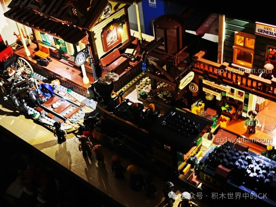 Mô hình trạm cấp nước của bộ Funwhole F9036.