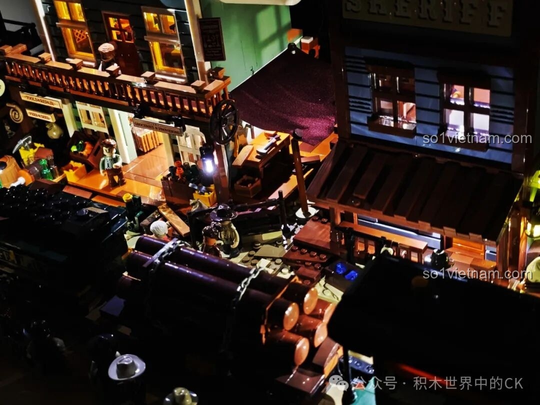 Mô hình trạm cấp nước của bộ Funwhole F9036.