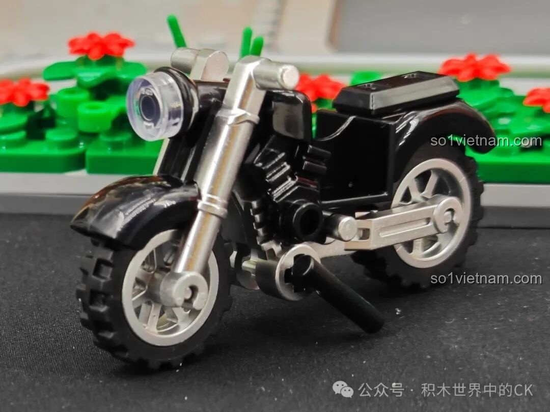 Tổng thể mô hình Funwhole F9054 Nhà nghỉ ven đường