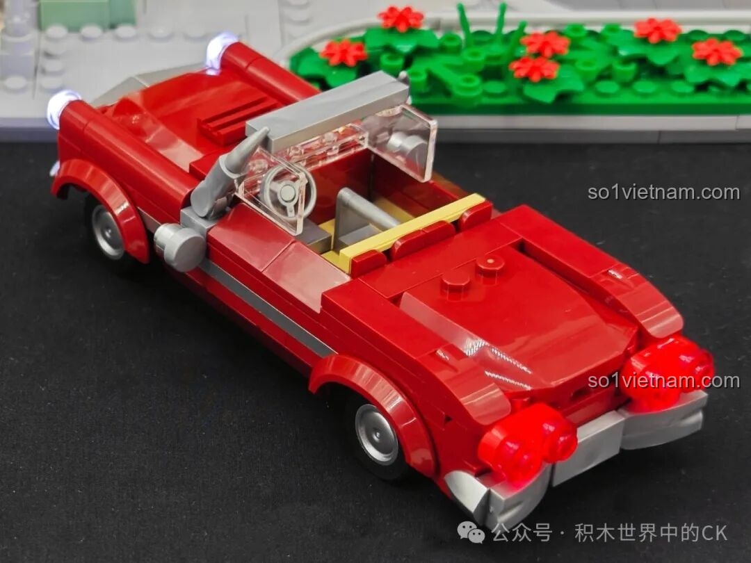 Tổng thể mô hình Funwhole F9054 Nhà nghỉ ven đường