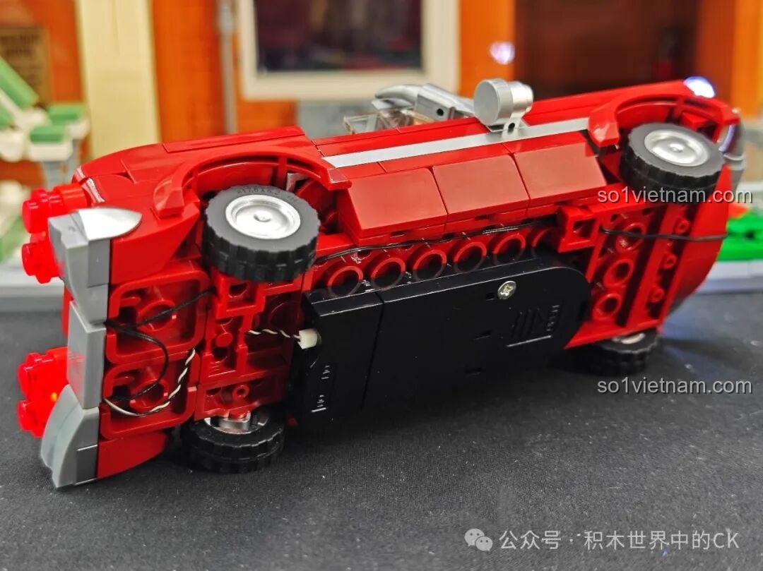 Tổng thể mô hình Funwhole F9054 Nhà nghỉ ven đường
