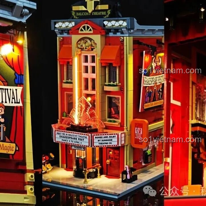 Bộ sưu tập các tòa nhà miền Tây của Funwhole.