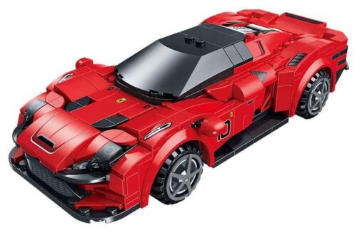 Mô hình siêu xe Ferrari đỏ điều khiển từ xa GAO MISI T4052