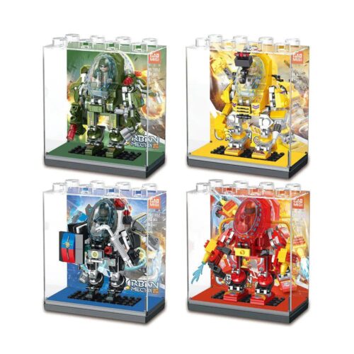 Bộ lắp ghép Robot Cơ Giáp Thành Phố GAOMISI T1052 cho bé trai 8 tuổi, chất lượng cao, giá tốt, kích thích tư duy sáng tạo.