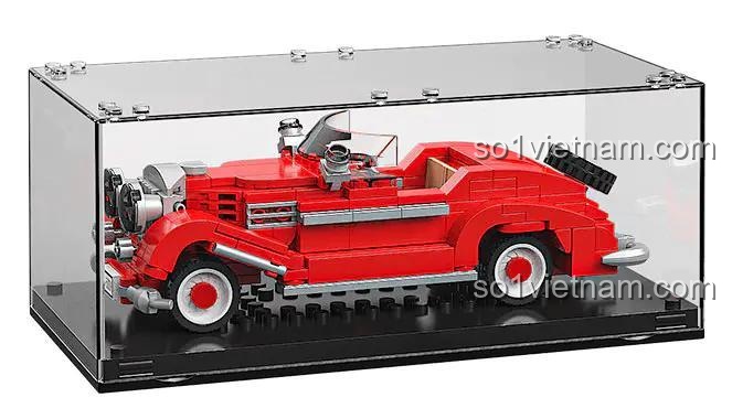 Đồ chơi mô hình Xe cổ Mercedes-Benz 500K T1099 đi kèm hộp trưng bày mica sang trọng, quà tặng ý nghĩa cho con trai.