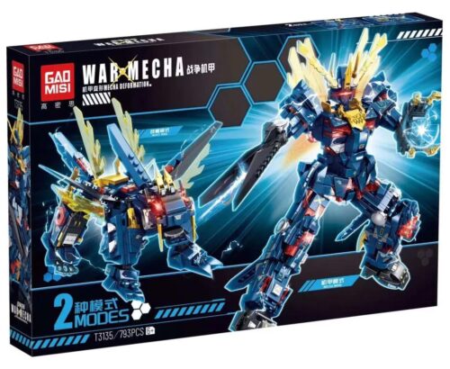 Bộ lắp ghép GAOMISI T3135 Chiến Giáp Cơ Động 793 chi tiết cho bé trai 6 tuổi