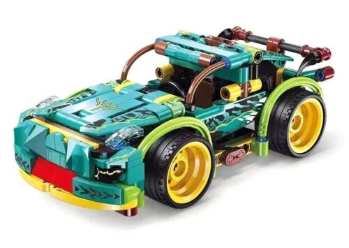 bộ lắp ghép Xe Thể Thao Đốm Xanh Ngọc, đồ chơi lắp ráp GBL giá tốt cho bé trai 6 tuổi