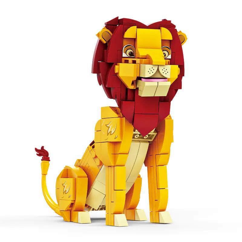 Mô hình Sư tử Baru GBL KY81156 lắp ráp, đồ chơi xếp hình động vật hoang dã cho bé 6 tuổi, món quà ý nghĩa