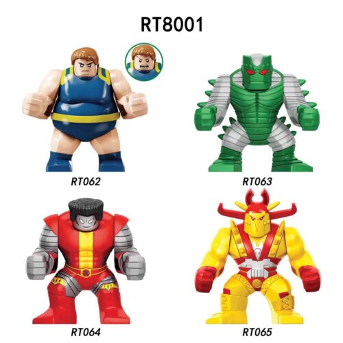 Bộ đồ chơi Generic RT8001 Bộ 4 Minifigure Siêu Anh Hùng Marvel chất lượng cao, giá tốt cho bé trai 6 tuổi.