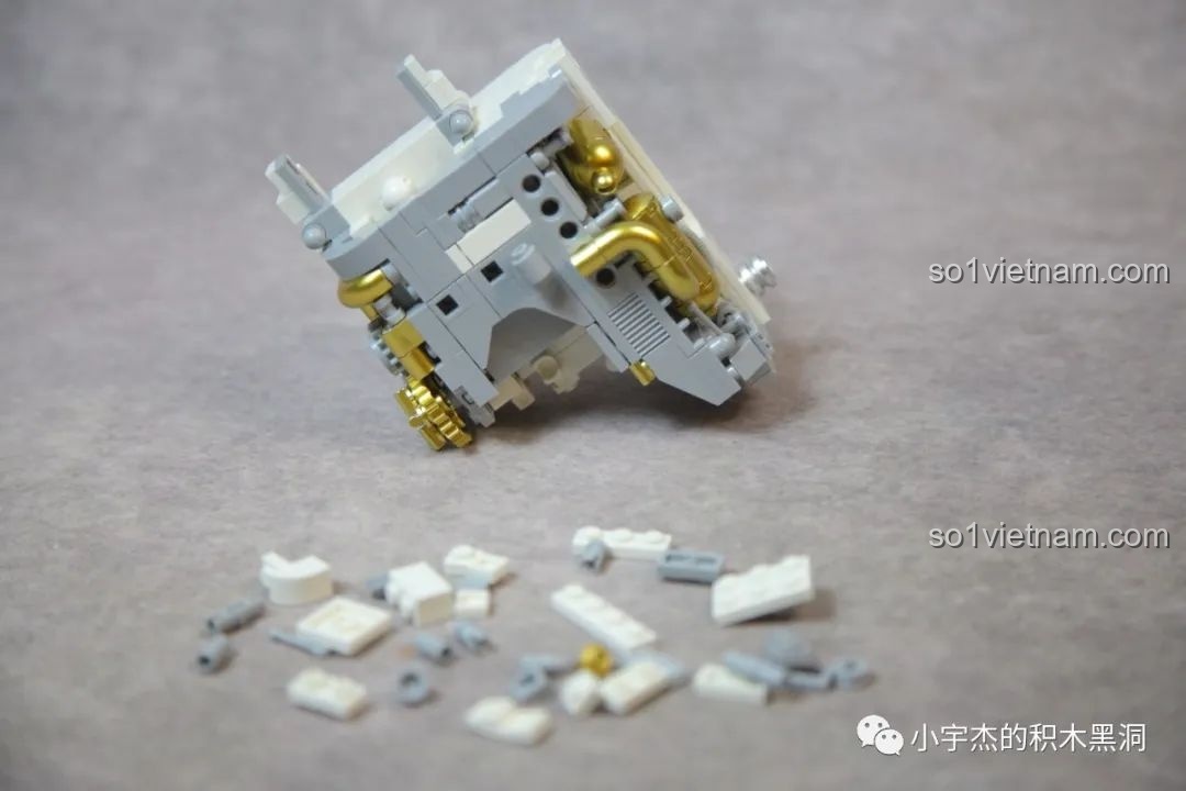 Số lượng mảnh ghép còn lại sau khi hoàn thành túi số 1 của bộ GISEGA G8901 Phi Hành Gia Bán Cơ Khí.