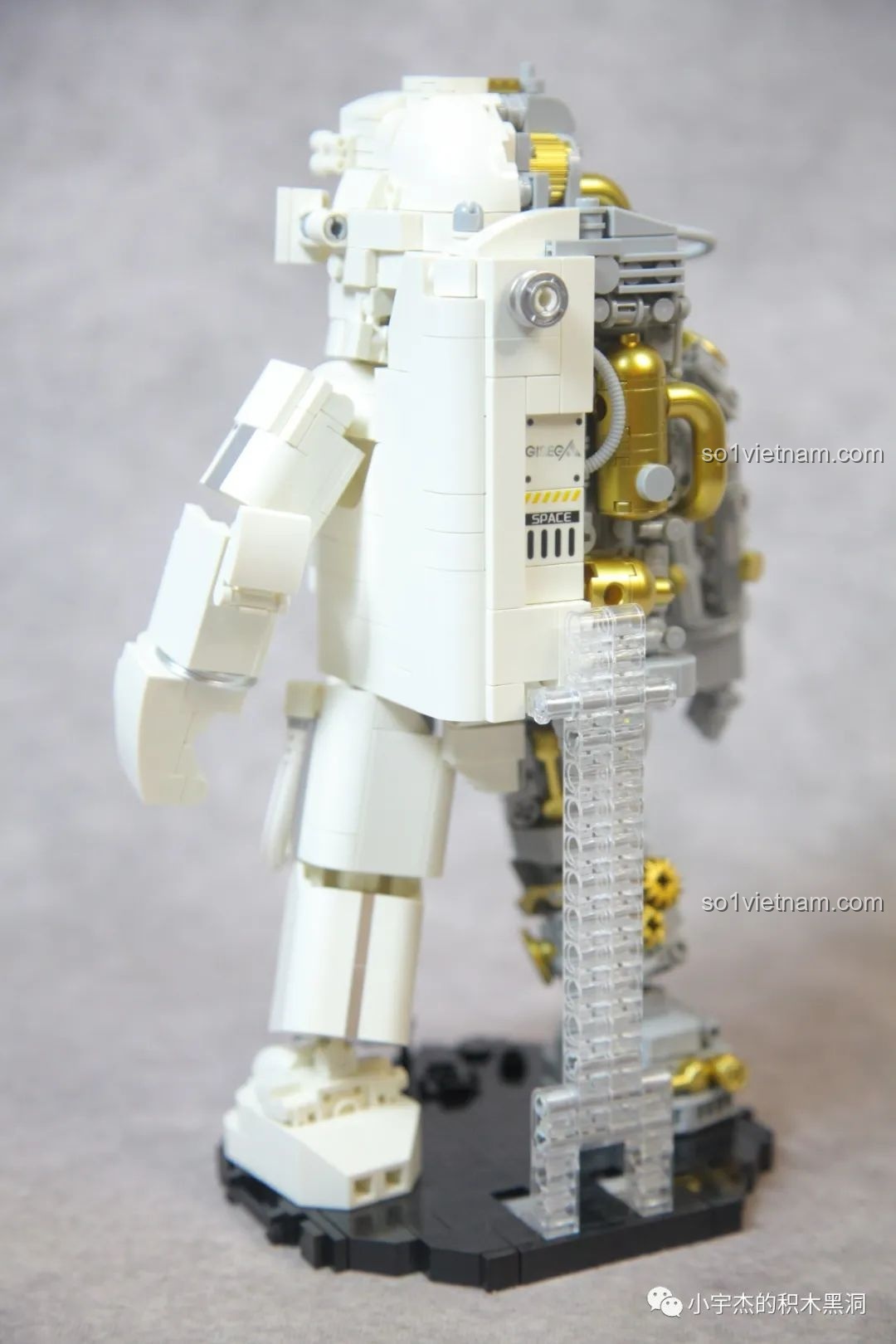 Toàn bộ bộ sưu tập phi hành gia, bao gồm GISEGA G8901, mỗi mô hình đều có vẻ đẹp riêng.