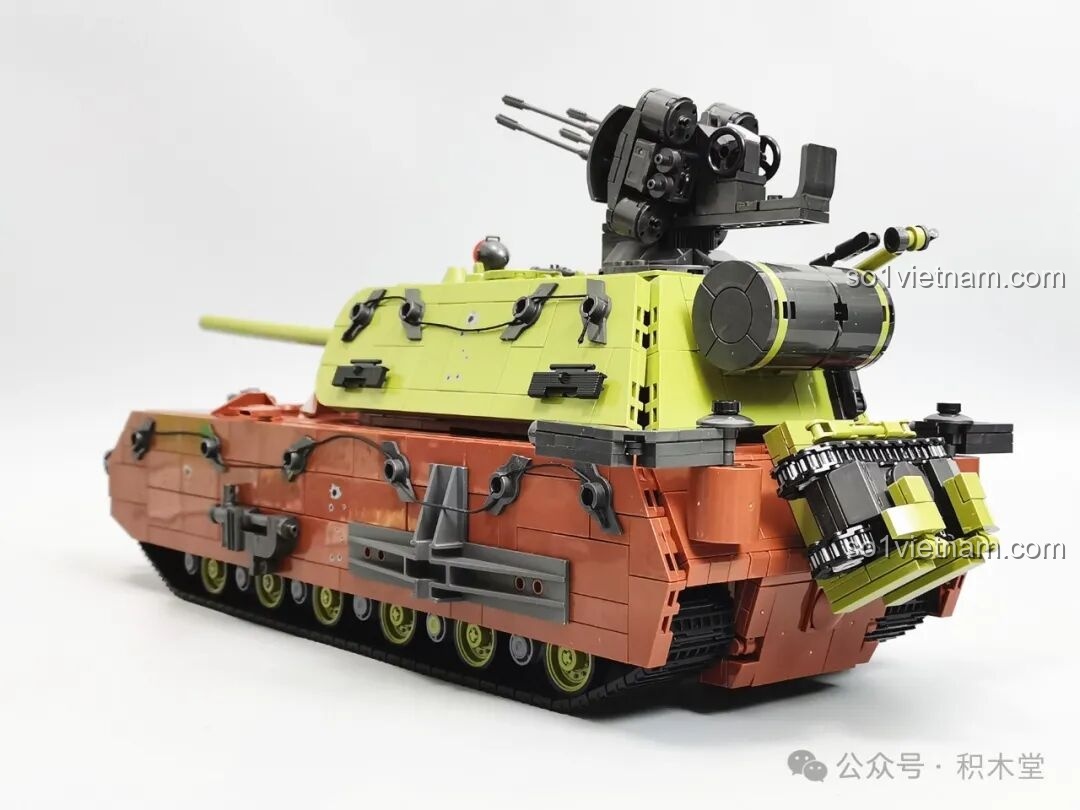 Góc hạ nòng pháo tối thiểu của xe tăng Maus 12GO 98002, mô phỏng chính xác thông số game.