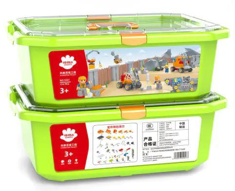 Bộ lắp ghép máy xây dựng công trình GOROCK 1056-3, hộp trên