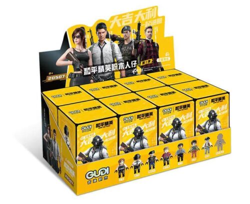 Hộp Bất Ngờ Nhân Vật Game Hòa Bình GUDI 20507, bộ đồ chơi nhân vật game, đồ chơi lắp ghép, đồ chơi mô hình, quà tặng cho bé trai 6 tuổi, mở hộp bất ngờ, nhân vật game hành động