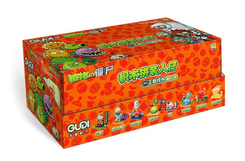 Bộ Lắp Ghép Nhân Vật Plants vs Zombies 60030 của GUDI, đồ chơi lắp ráp Plants vs Zombies chính hãng, nhân vật Plants vs Zombies, phù hợp cho bé 8 tuổi