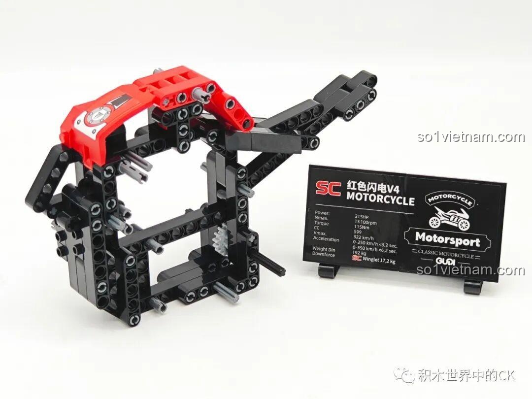 Quá trình lắp ráp GUDI 70007 