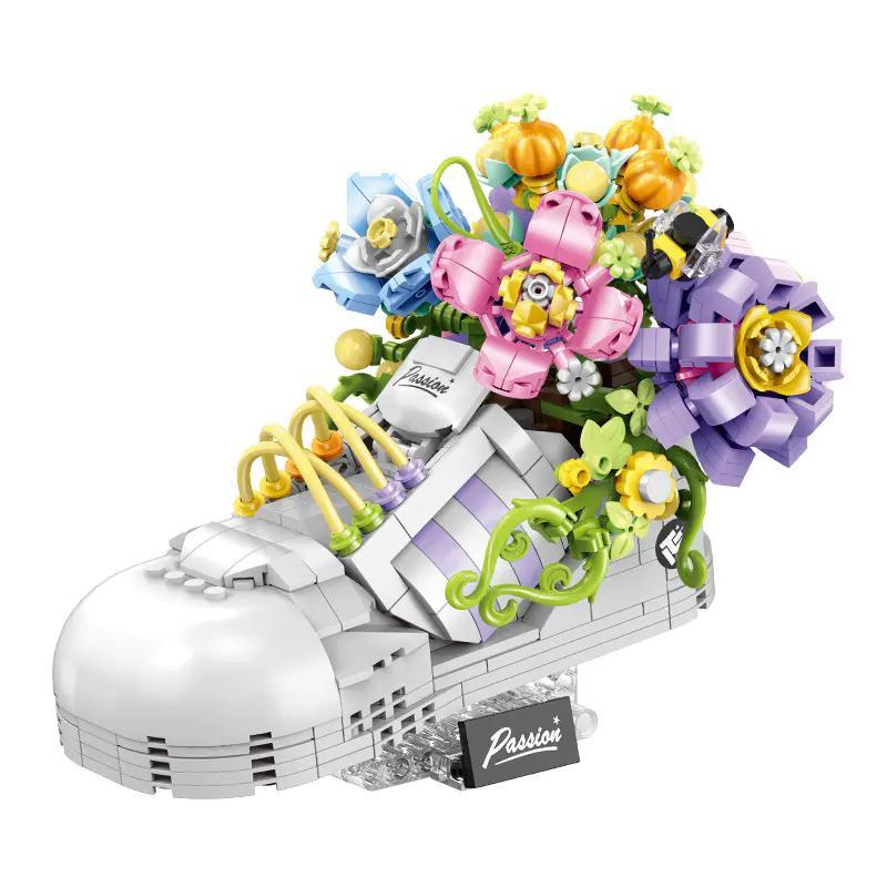 GULY 60513 Chậu cây giày thể thao, đồ chơi mô hình Giày thể thao hoa GULY, bộ lắp ghép Chậu cây giày thể thao GULY, màu sắc tươi sáng, phù hợp bé gái 6 tuổi, giá tốt.