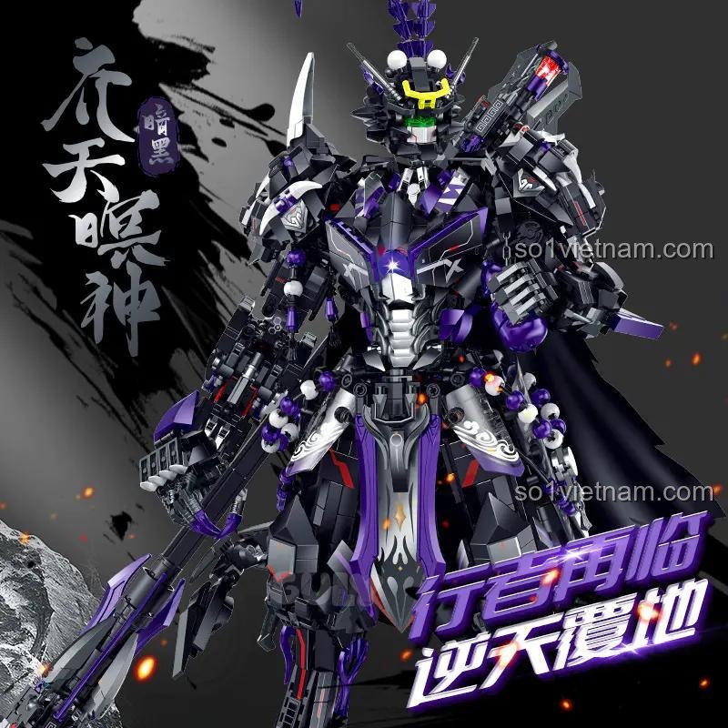 Robot Tề Thiên Đại Thánh GULY 80505 với sức mạnh hắc ám, chi tiết tinh xảo, đồ chơi mô hình cho bé trai 8 tuổi.