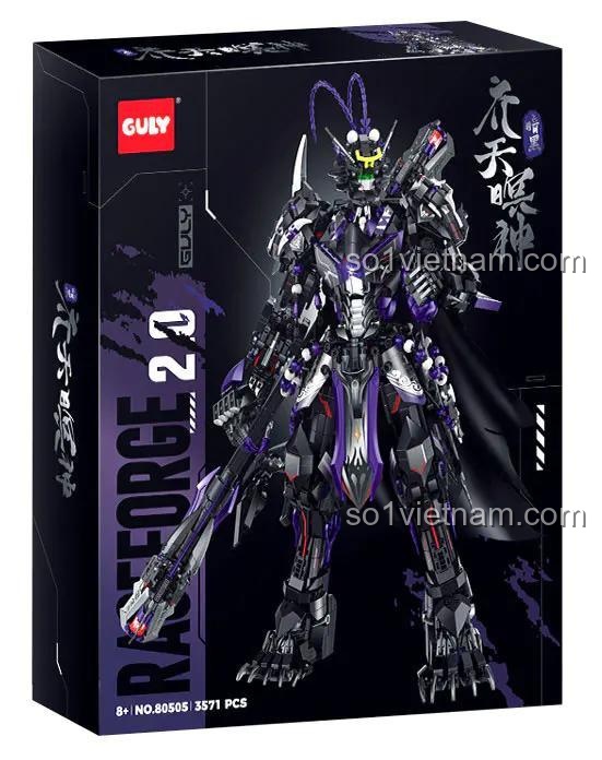 Hộp bộ lắp ghép GULY 80505 Tề Thiên Đại Thánh Hắc Ám Minh Thần 3571 chi tiết, chất lượng cao, đáng tiền cho bé trai.