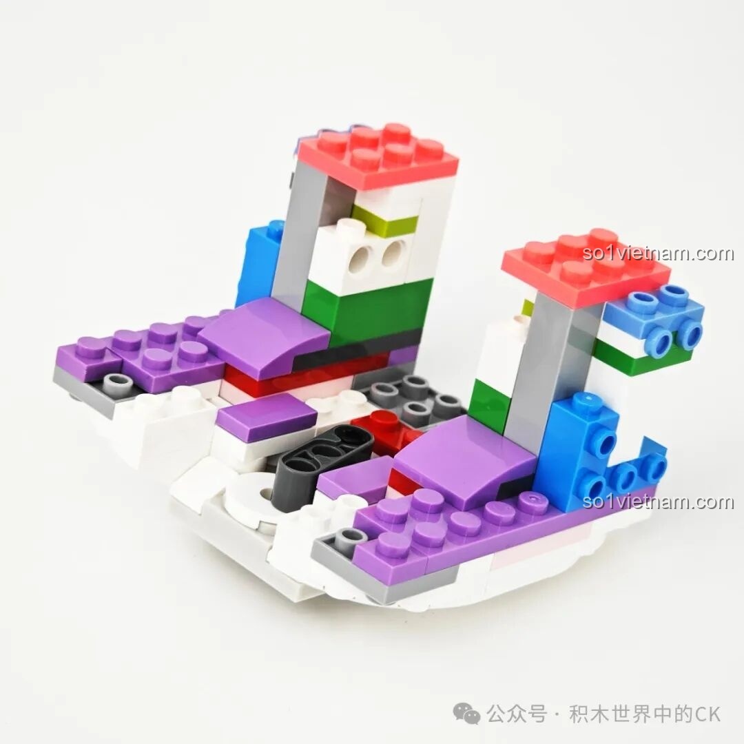 Quá trình lắp ráp mô hình Hello Kitty Bạc Kim Đại Thể TOP TOY - phần đầu