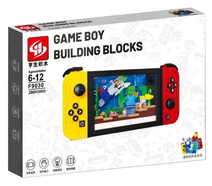 Đồ chơi mô hình Máy chơi game cầm tay Game Boy F9030, mô hình máy chơi game Game Boy F9030, bộ xếp hình 280 chi tiết, phát triển tư duy cho bé trai 6 tuổi