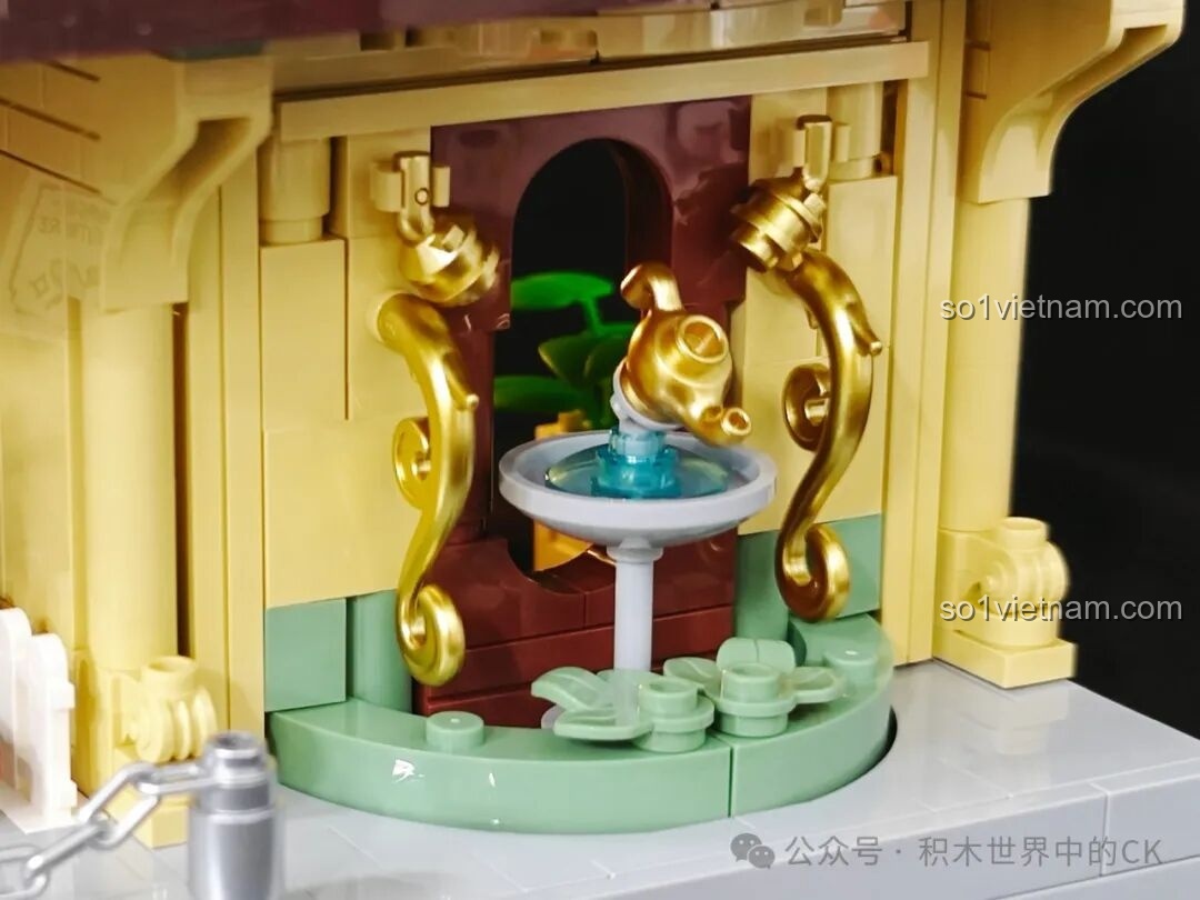 Chi tiết các cửa sổ và biển hiệu 