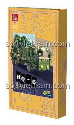 Hộp đựng bộ lắp ghép xe tên lửa tự hành HQ-6A JIESTAR 58141