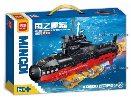 Hộp đựng mô hình tàu ngầm hạt nhân Type 094 Mingi K0886