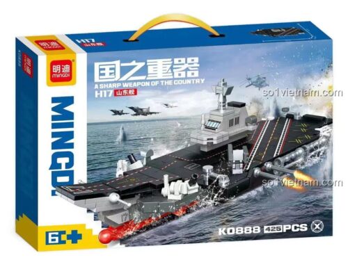 Hộp đựng mô hình tàu sân bay Sơn Đông H17 MingDi K0888