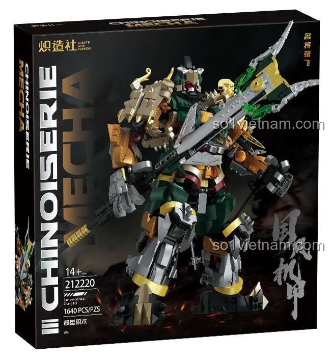 Hộp đựng Quốc Phong Cơ Giáp Danh Tướng Trương Phi ChaoZaoShe 212220