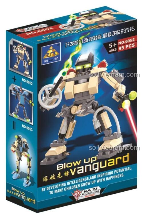 Hộp đựng Robot Khai Phá Vanguard KAZI 6052