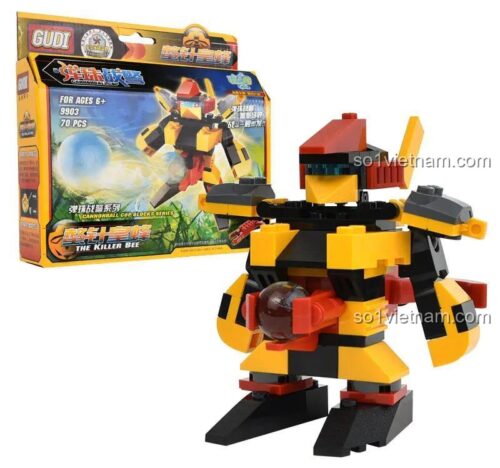 Hộp đựng Robot Ong Bắp Cày Sát Thủ GUDI 9903