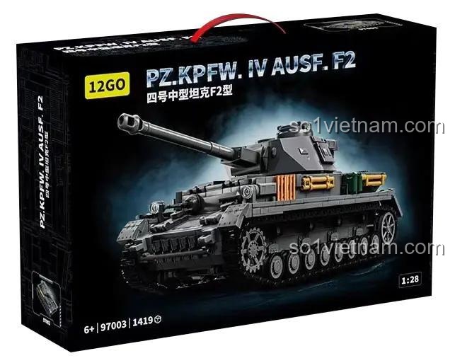 Hộp đựng xe tăng Panzer IV Ausf. F2 12GO 97003