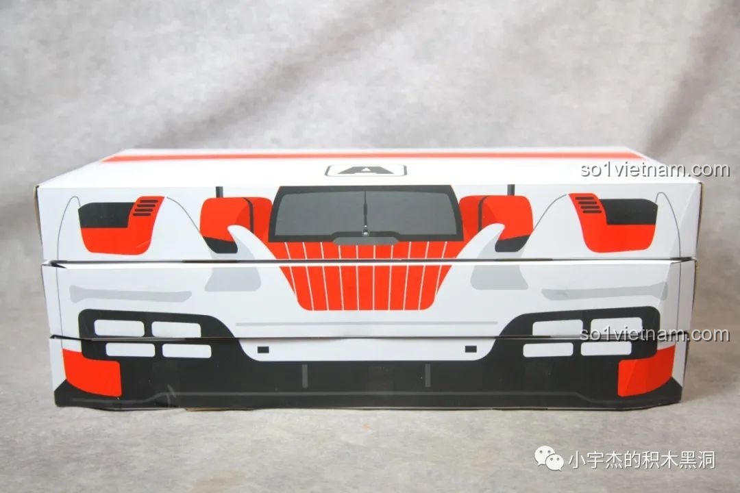 Hộp bộ lắp ráp Porsche 963 Sportcar được mở ra