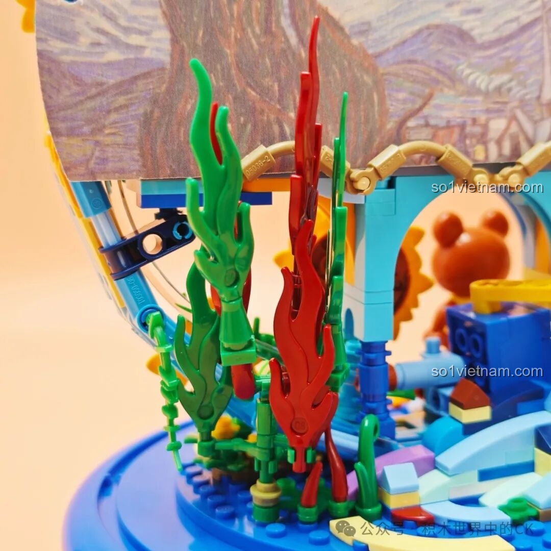 Cận cảnh cấu trúc lắp ráp của Hộp nhạc 