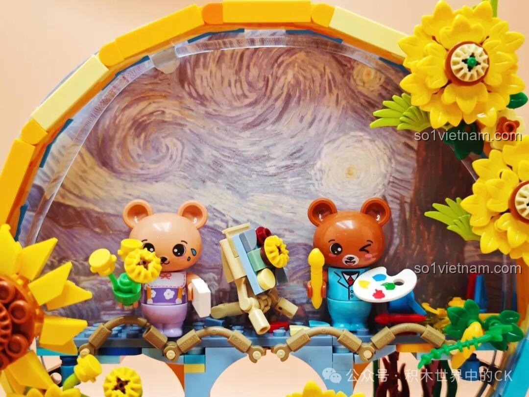 Chi tiết thiên nhiên sinh động trong Hộp nhạc 