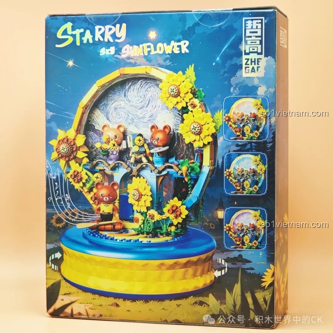 Cận cảnh hộp sản phẩm Hộp nhạc 