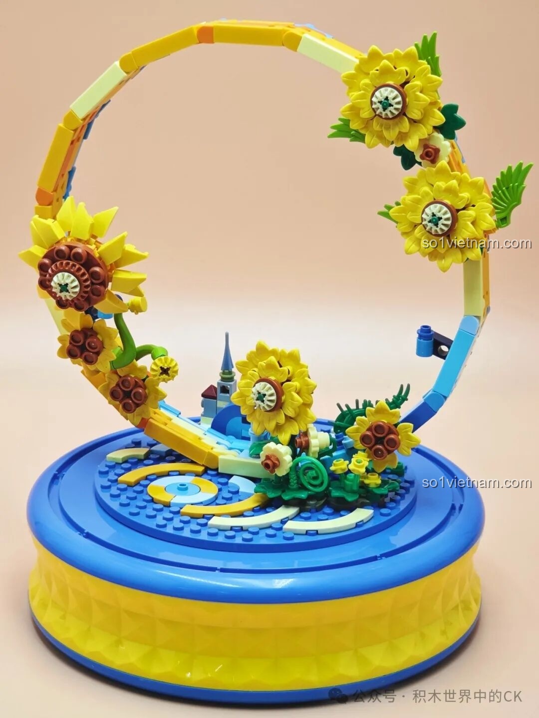 Quá trình lắp ráp vòng cung của Hộp nhạc 