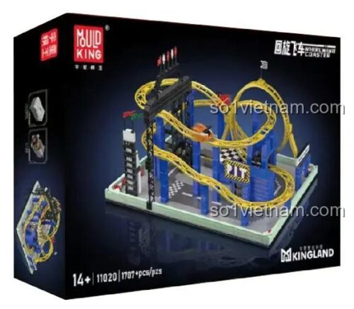 Hộp đồ chơi mô hình Tàu lượn Gió Xoáy Mould King 11020, quà tặng sáng tạo cho thanh niên 14 tuổi.