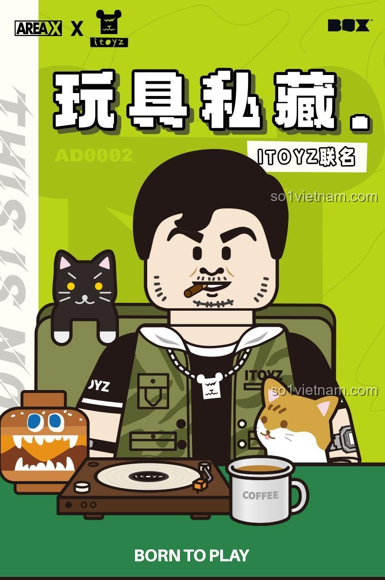 Thiết kế hộp bộ đồ chơi lắp ghép Hộp Sáng Tạo ITOYZ Liên Minh X-BOX AREA-X AD0002