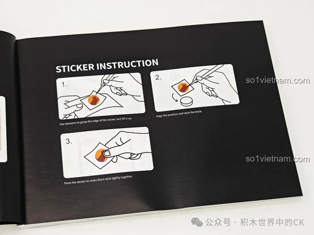 Hướng dẫn cách dán sticker cho bộ FunWhole F9021 Saloon Miền Tây, đảm bảo độ chính xác.