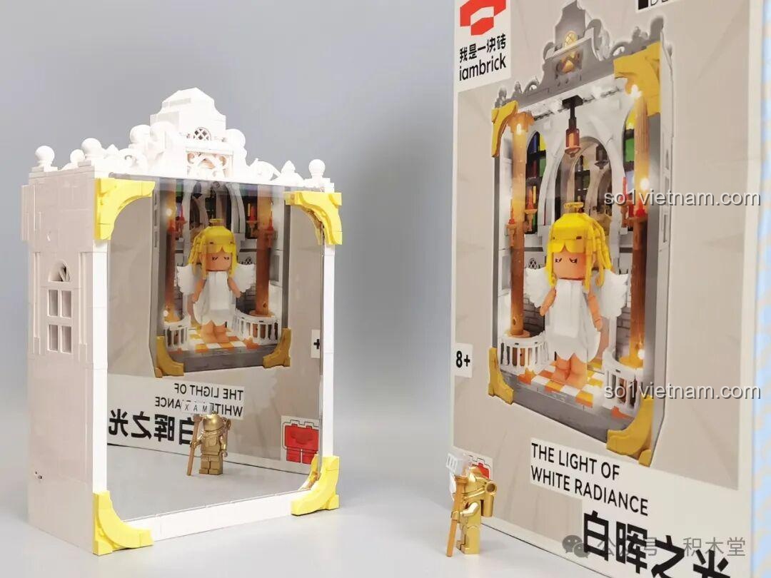 Gương phản chiếu của mô hình iambrick 30101 Thâm Uyên Kính: Bạch Hủy Chi Quang