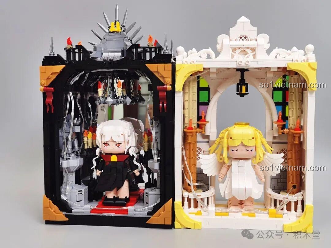 Mô hình Thâm Uyên Kính: Bạch Hủy Chi Quang và Shadow Temple khi bật đèn