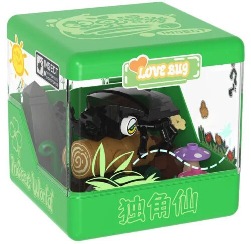 iBlock ib2202-1 Bộ Lắp Ghép Mô Hình Bọ Hung Độc Giác Hộp Sản Phẩm