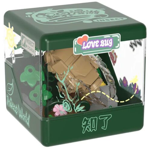Hộp bộ lắp ghép iBlock ib2202-8 mô hình Ve Sầu "Love Bug" cho bé 6 tuổi